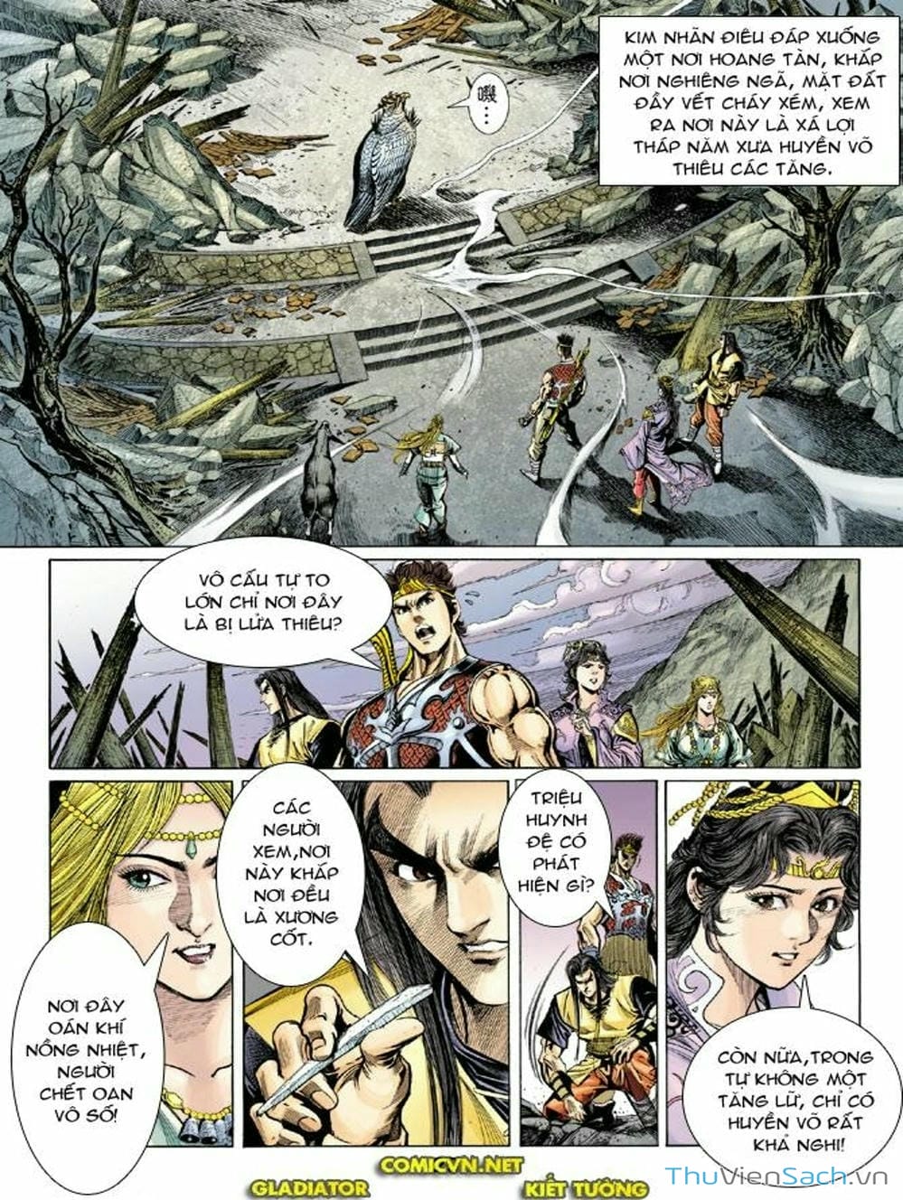 Truyện Tranh Thiên Tử Truyền Kỳ: Như Lai Thần Chưởng trang 2