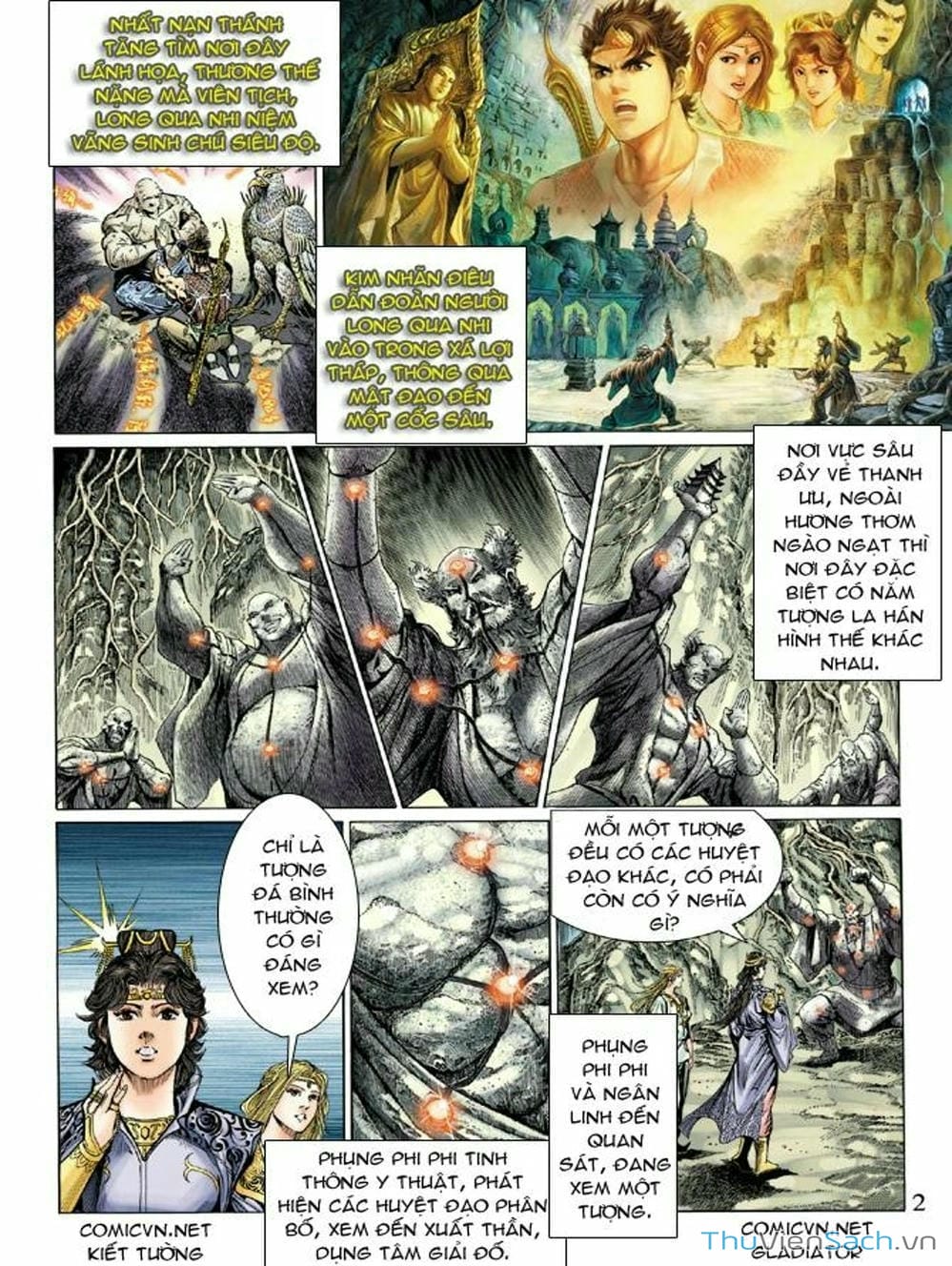 Truyện Tranh Thiên Tử Truyền Kỳ: Như Lai Thần Chưởng trang 2