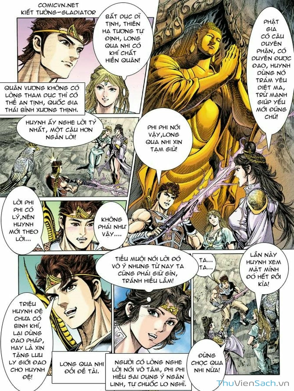 Truyện Tranh Thiên Tử Truyền Kỳ: Như Lai Thần Chưởng trang 2