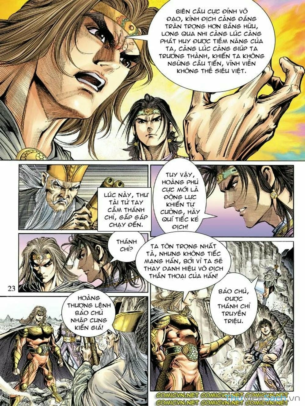 Truyện Tranh Thiên Tử Truyền Kỳ: Như Lai Thần Chưởng trang 2