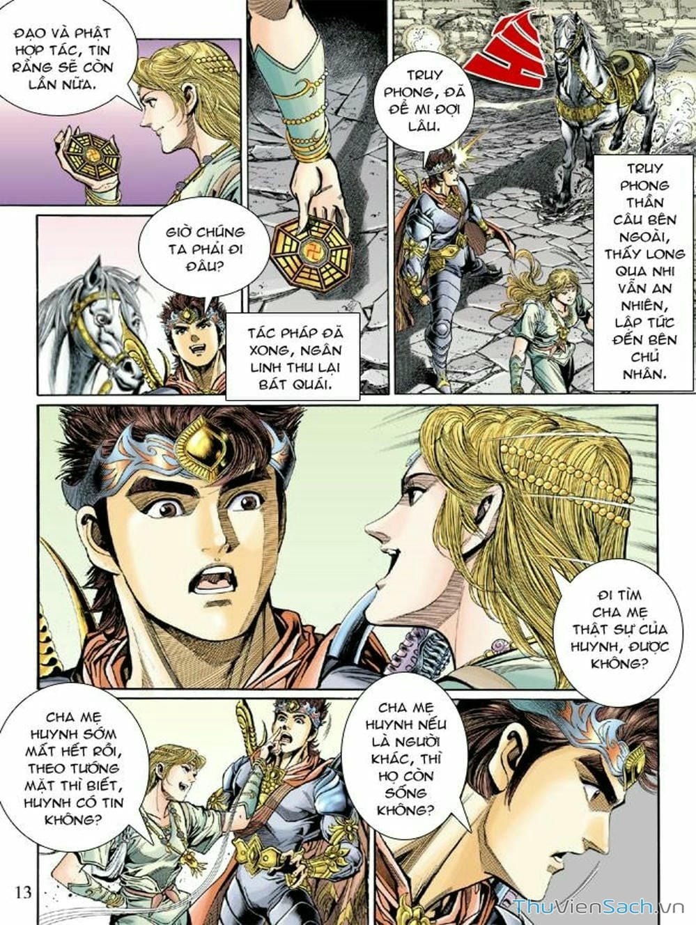 Truyện Tranh Thiên Tử Truyền Kỳ: Như Lai Thần Chưởng trang 2