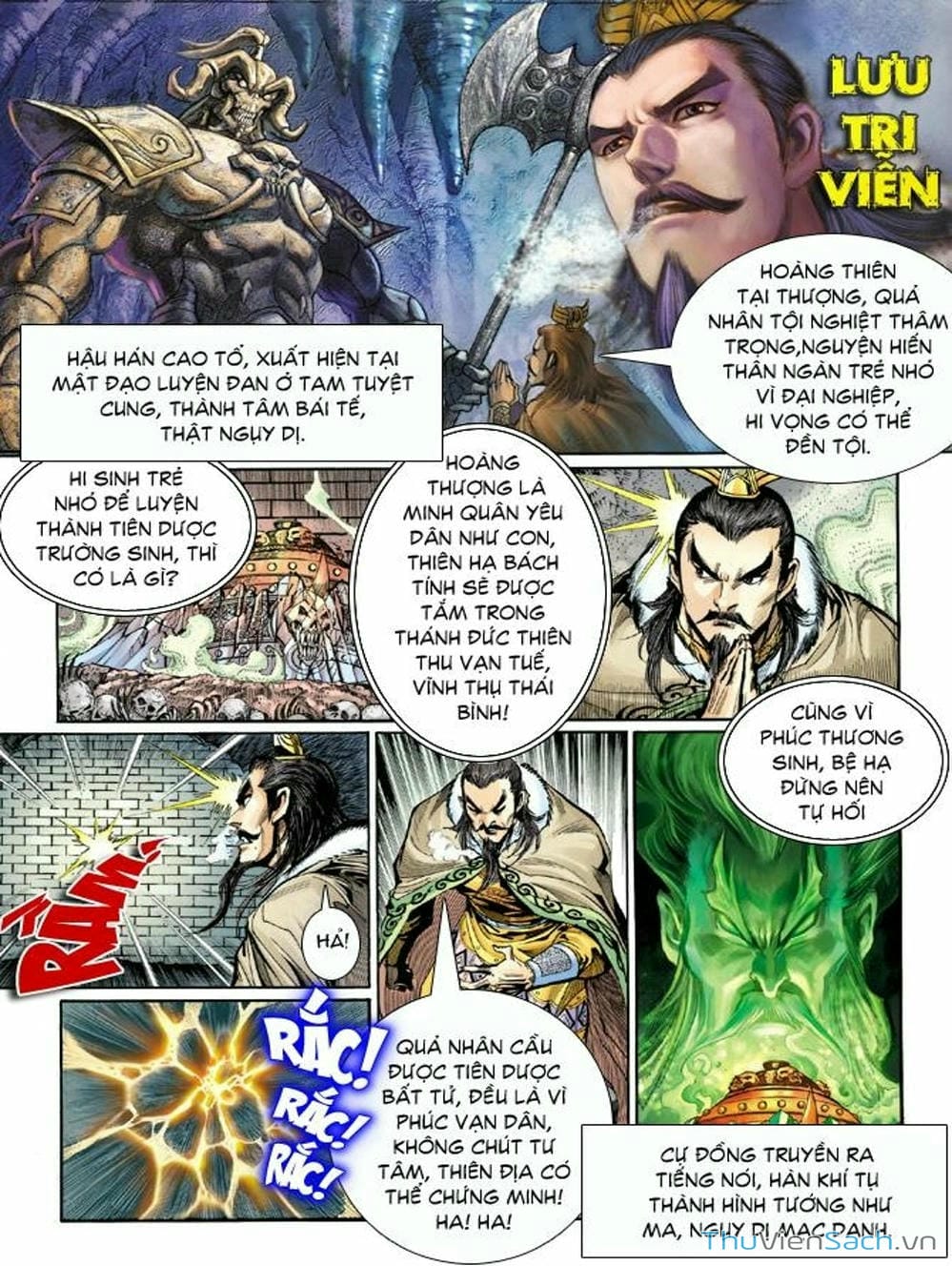 Truyện Tranh Thiên Tử Truyền Kỳ: Như Lai Thần Chưởng trang 2