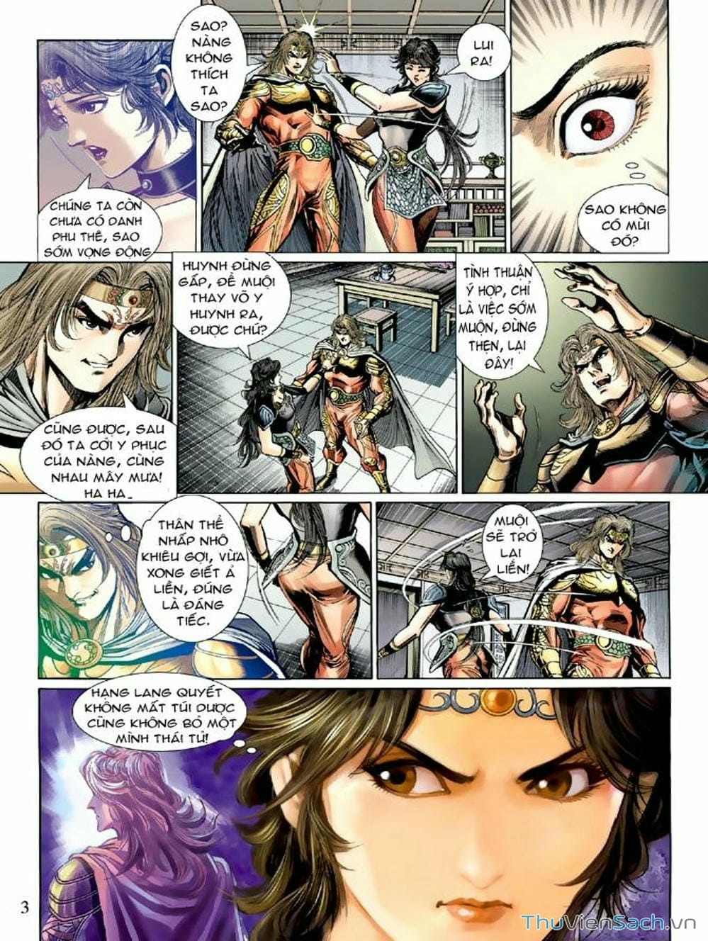 Truyện Tranh Thiên Tử Truyền Kỳ: Như Lai Thần Chưởng trang 2