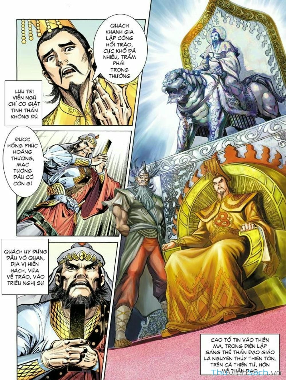 Truyện Tranh Thiên Tử Truyền Kỳ: Như Lai Thần Chưởng trang 2