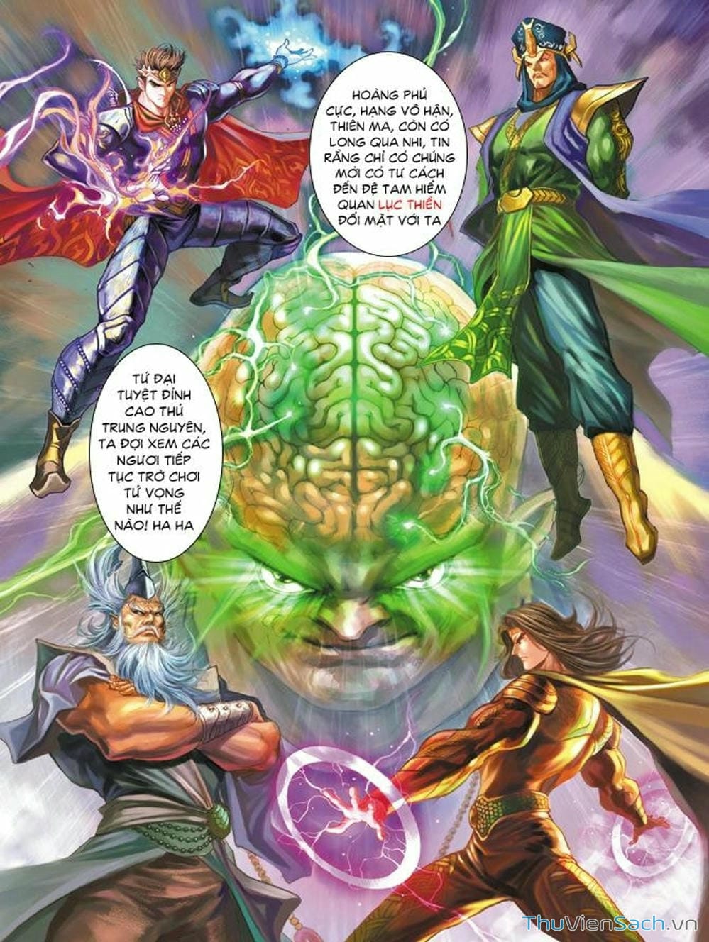 Truyện Tranh Thiên Tử Truyền Kỳ: Như Lai Thần Chưởng trang 2