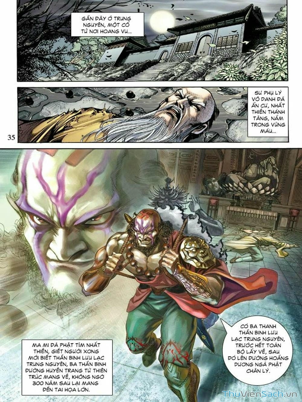 Truyện Tranh Thiên Tử Truyền Kỳ: Như Lai Thần Chưởng trang 2