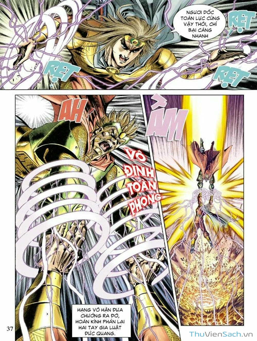 Truyện Tranh Thiên Tử Truyền Kỳ: Như Lai Thần Chưởng trang 2