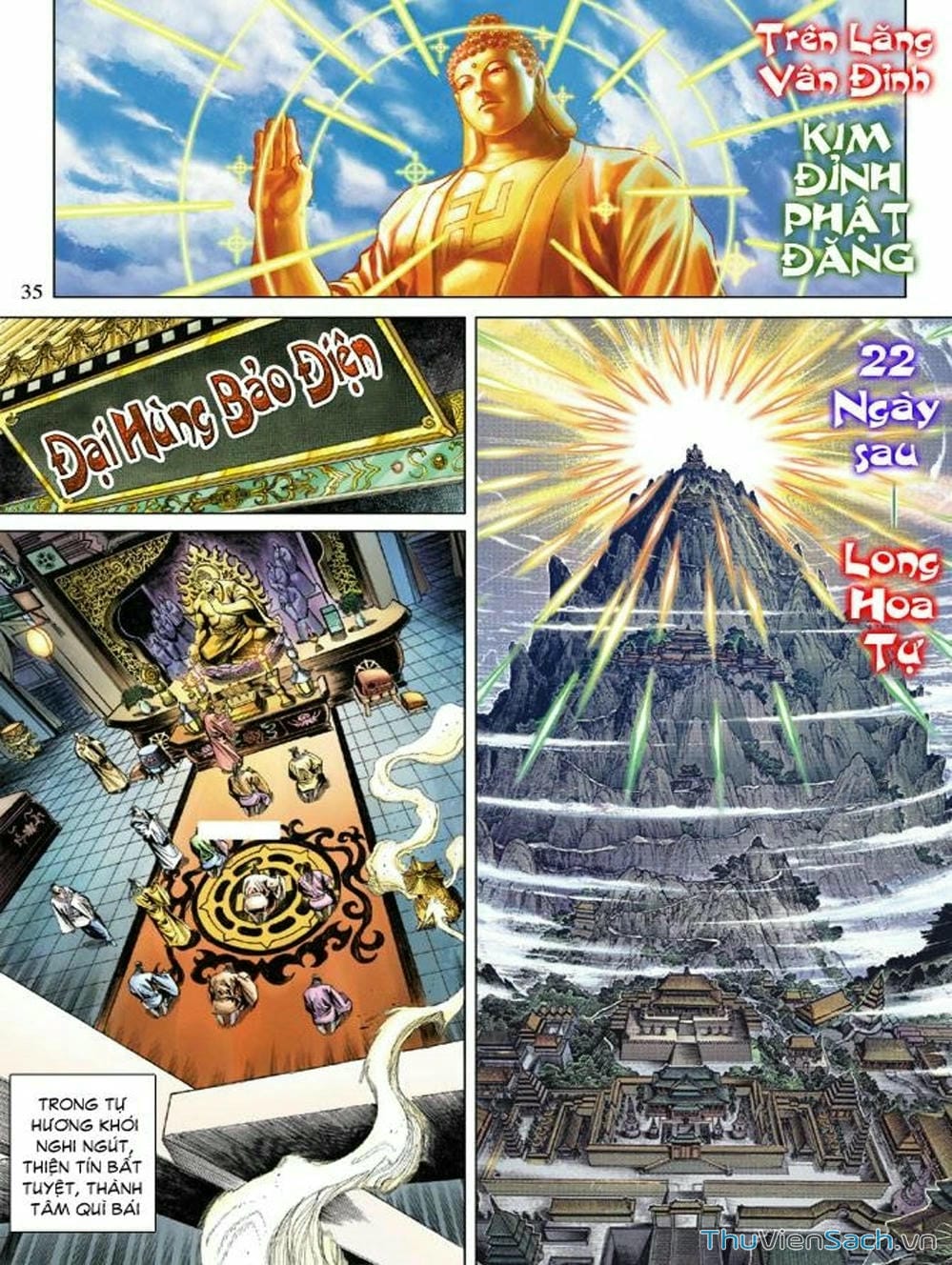 Truyện Tranh Thiên Tử Truyền Kỳ: Như Lai Thần Chưởng trang 2