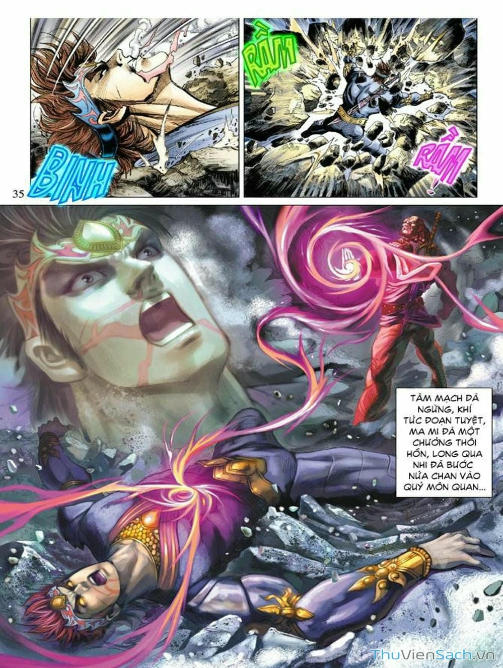 Truyện Tranh Thiên Tử Truyền Kỳ: Như Lai Thần Chưởng trang 2