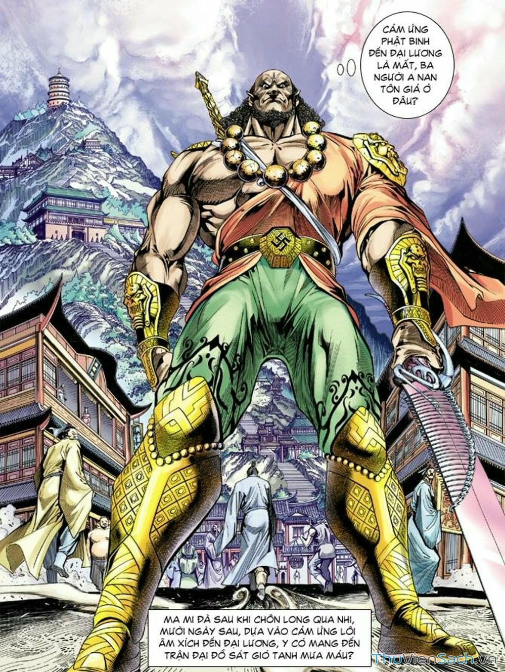 Truyện Tranh Thiên Tử Truyền Kỳ: Như Lai Thần Chưởng trang 2