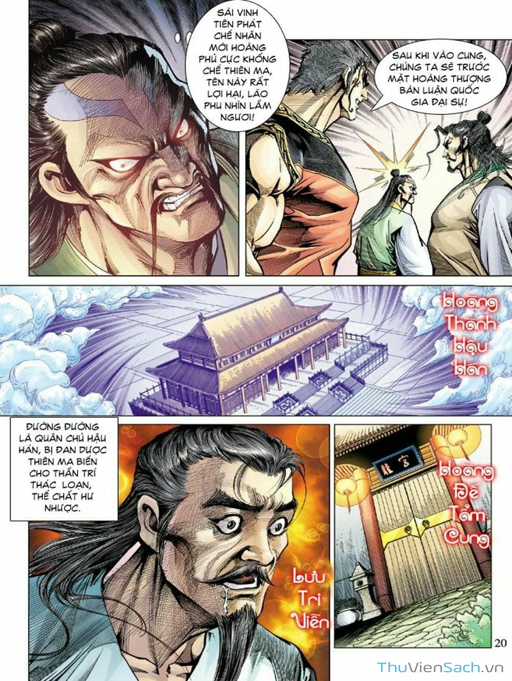 Truyện Tranh Thiên Tử Truyền Kỳ: Như Lai Thần Chưởng trang 2