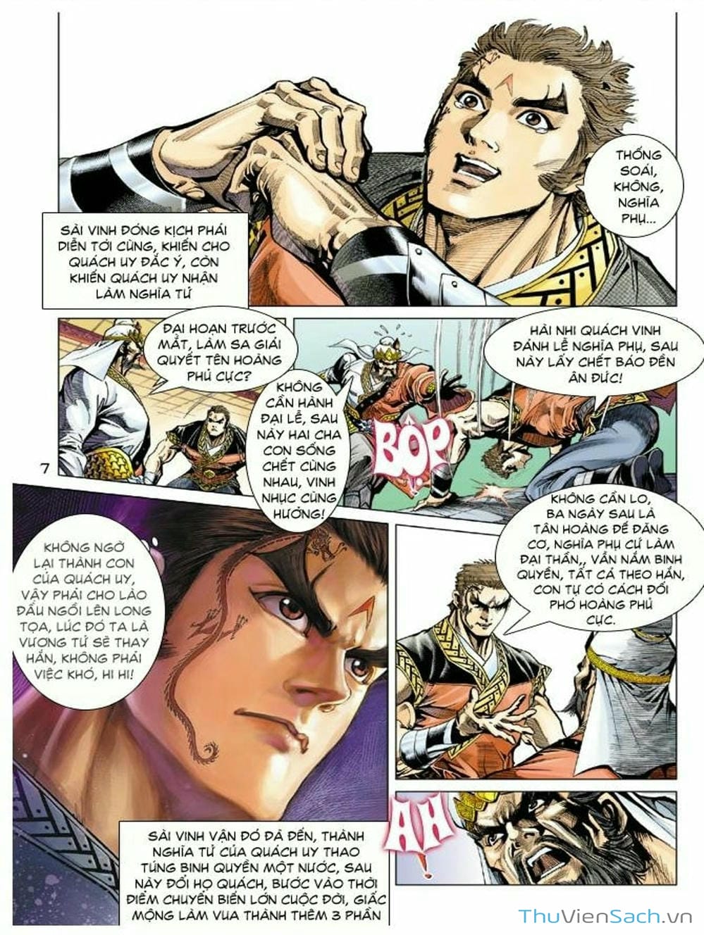 Truyện Tranh Thiên Tử Truyền Kỳ: Như Lai Thần Chưởng trang 2