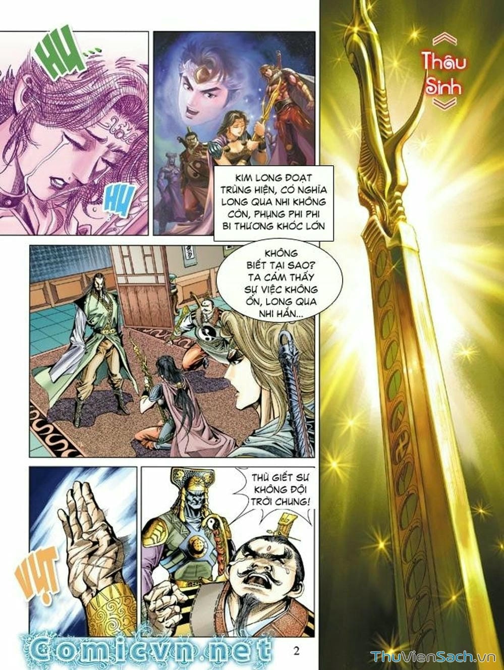 Truyện Tranh Thiên Tử Truyền Kỳ: Như Lai Thần Chưởng trang 2