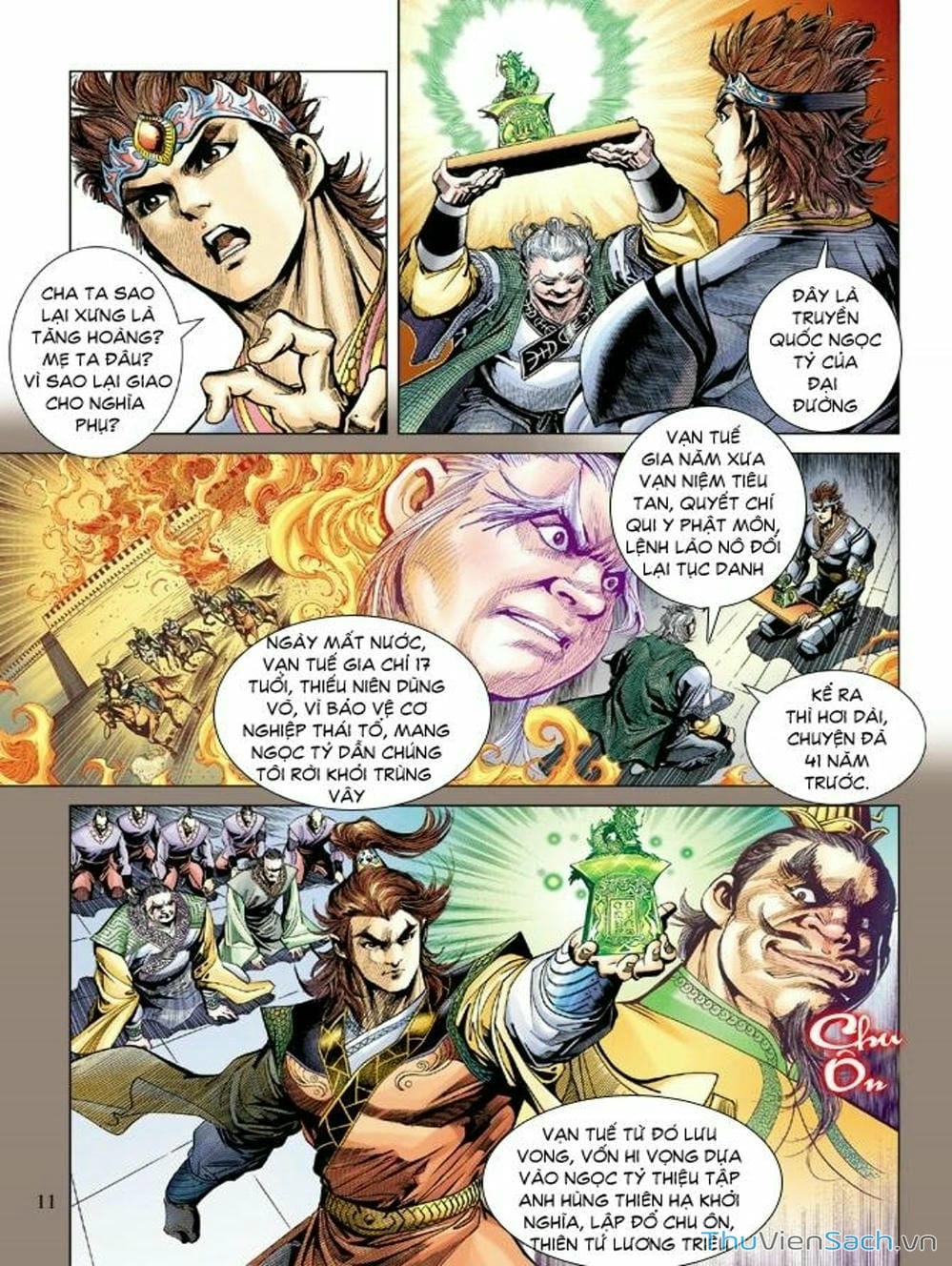 Truyện Tranh Thiên Tử Truyền Kỳ: Như Lai Thần Chưởng trang 2