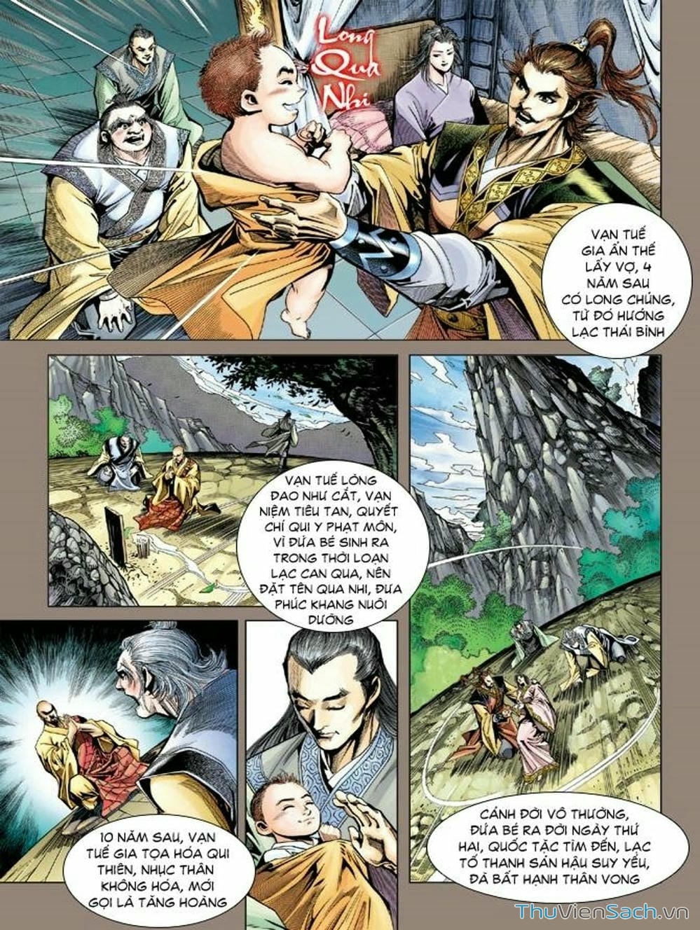 Truyện Tranh Thiên Tử Truyền Kỳ: Như Lai Thần Chưởng trang 2