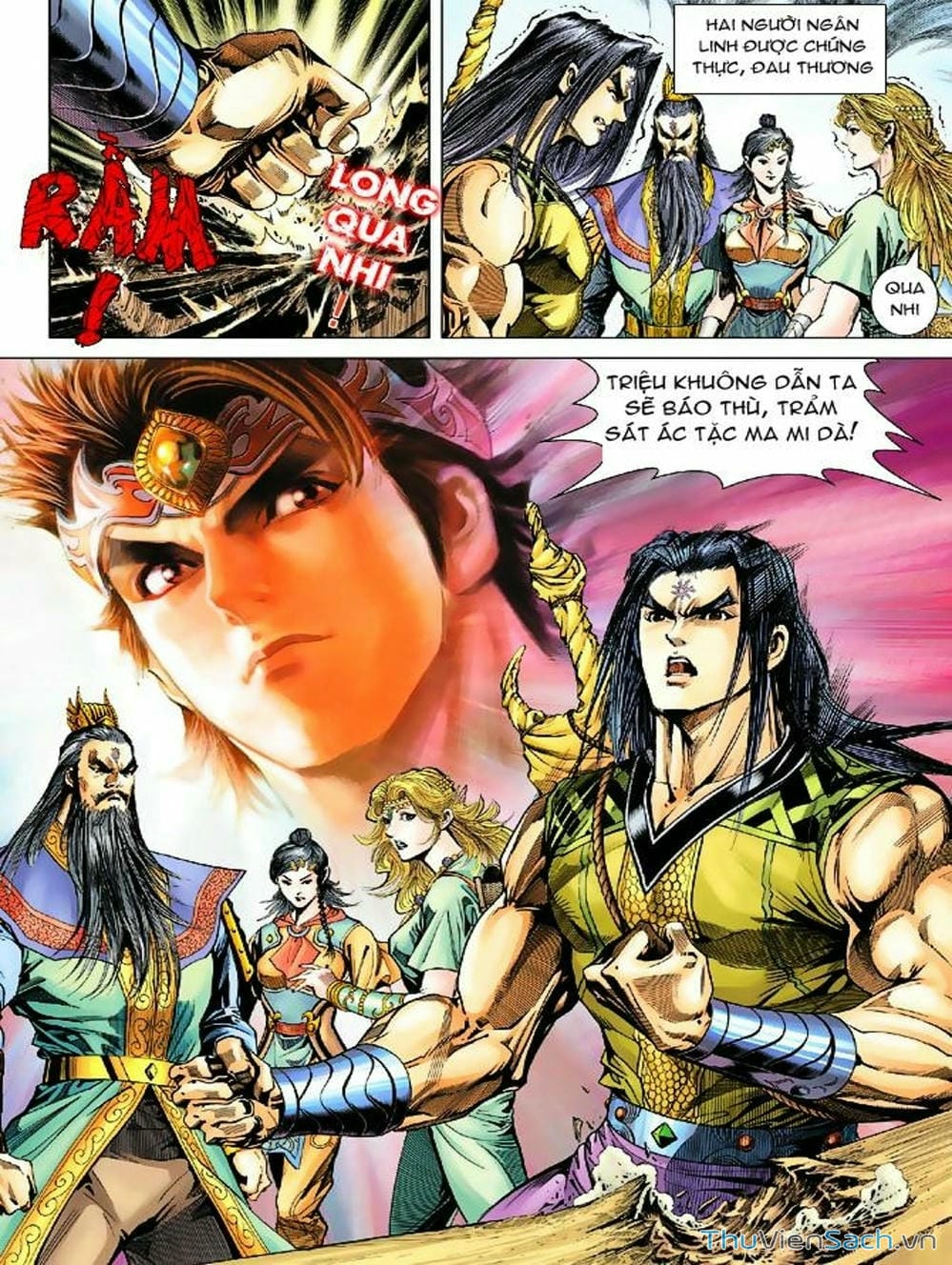 Truyện Tranh Thiên Tử Truyền Kỳ: Như Lai Thần Chưởng trang 2