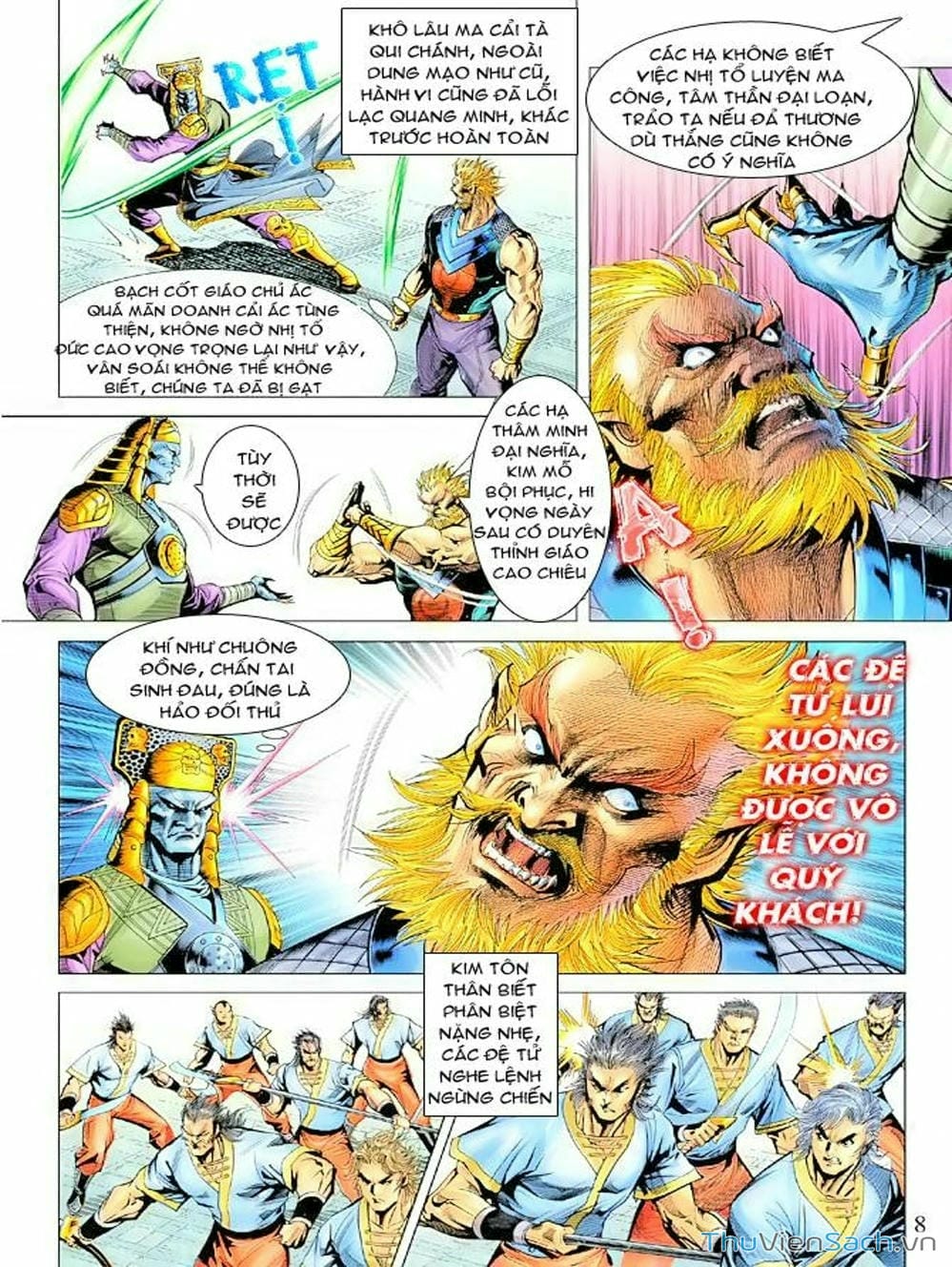 Truyện Tranh Thiên Tử Truyền Kỳ: Như Lai Thần Chưởng trang 2