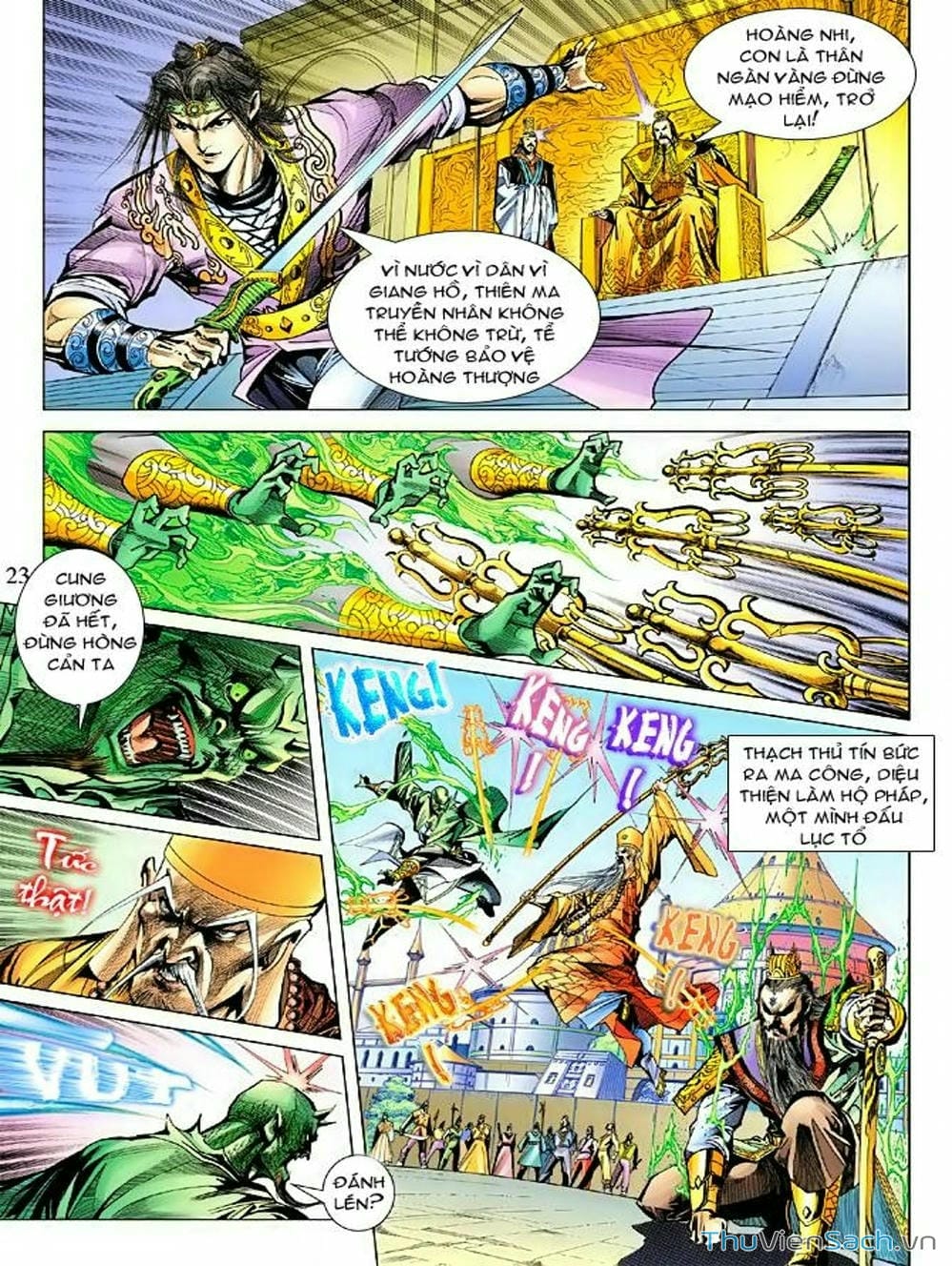 Truyện Tranh Thiên Tử Truyền Kỳ: Như Lai Thần Chưởng trang 2