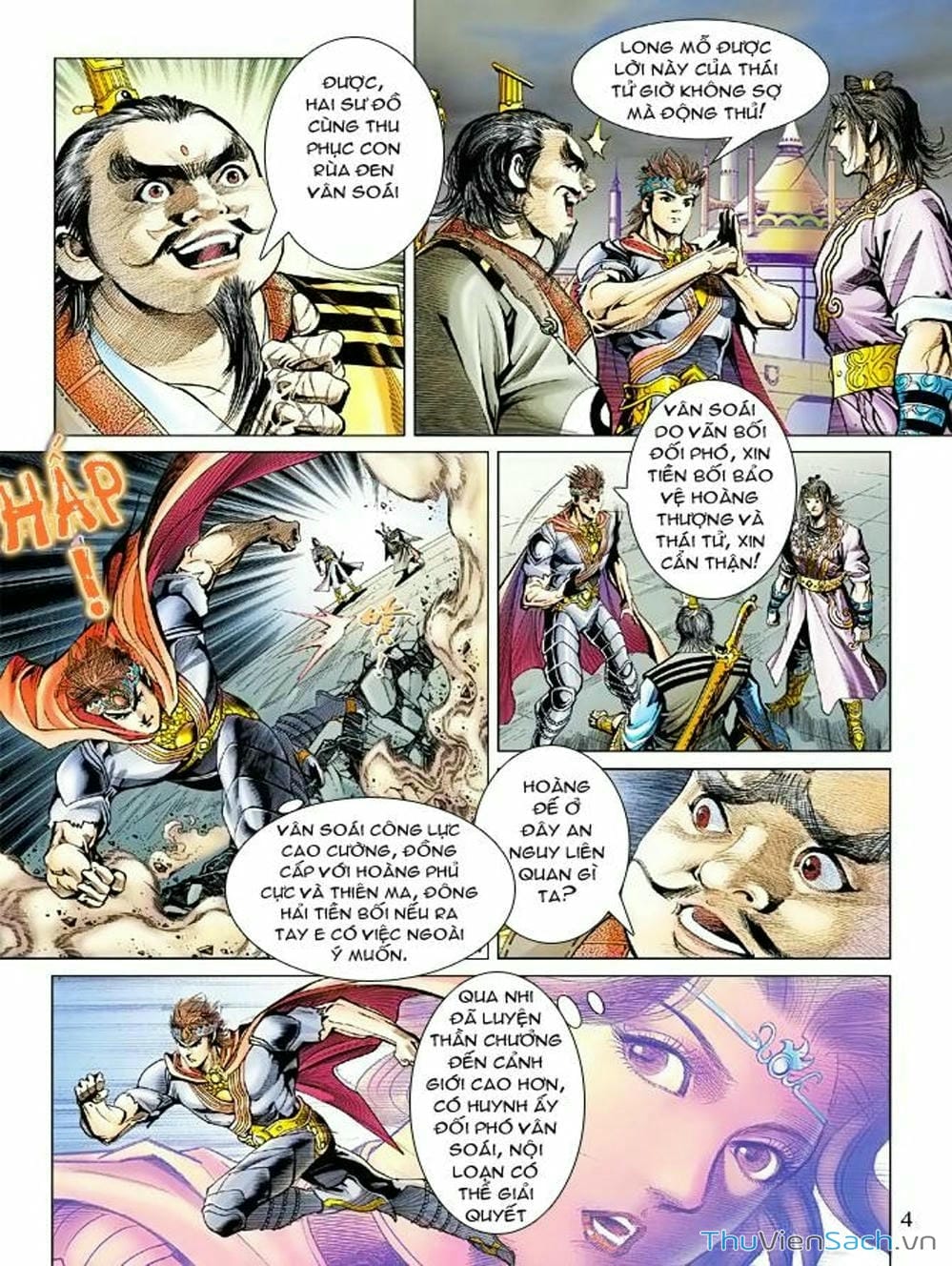 Truyện Tranh Thiên Tử Truyền Kỳ: Như Lai Thần Chưởng trang 2