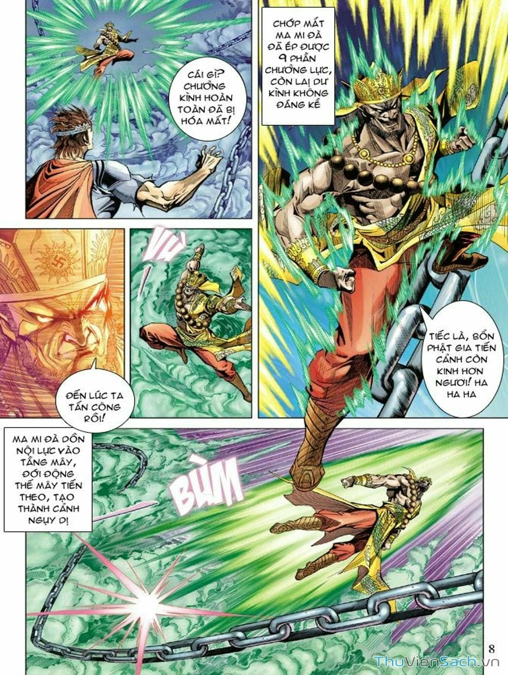 Truyện Tranh Thiên Tử Truyền Kỳ: Như Lai Thần Chưởng trang 2
