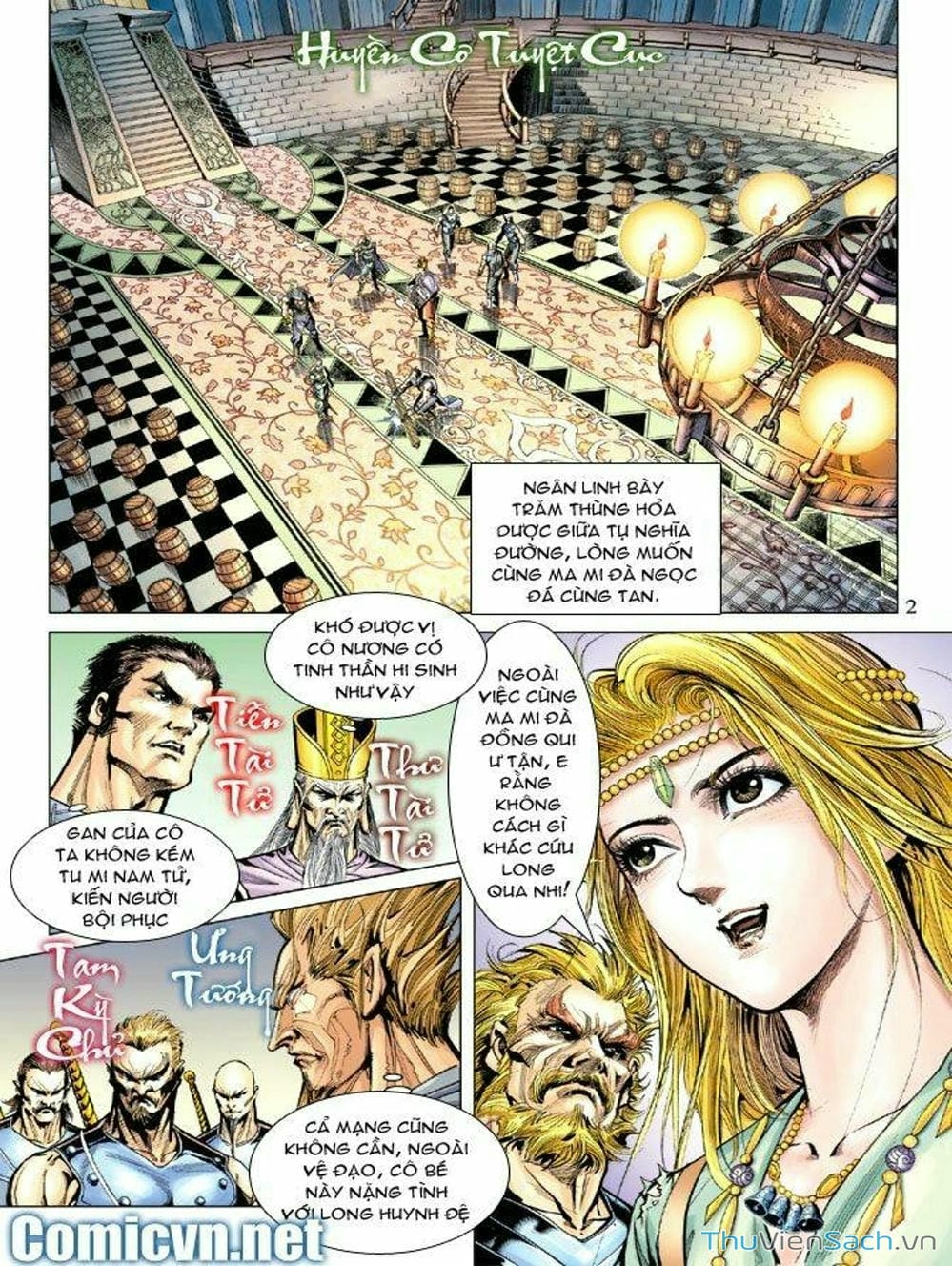 Truyện Tranh Thiên Tử Truyền Kỳ: Như Lai Thần Chưởng trang 2