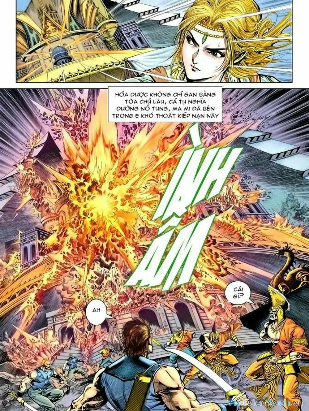 Truyện Tranh Thiên Tử Truyền Kỳ: Như Lai Thần Chưởng trang 2