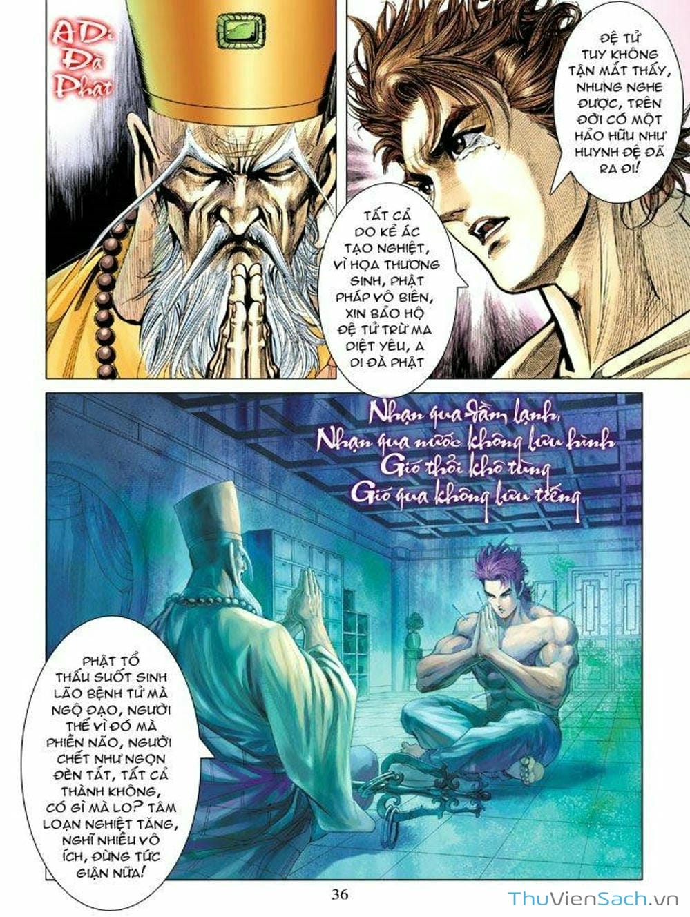 Truyện Tranh Thiên Tử Truyền Kỳ: Như Lai Thần Chưởng trang 2