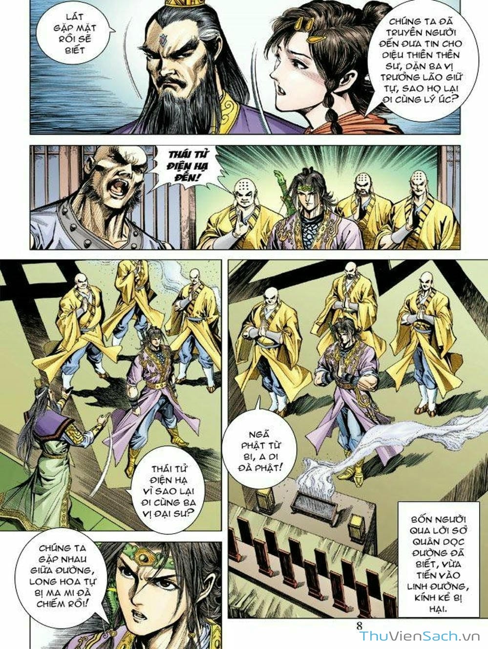 Truyện Tranh Thiên Tử Truyền Kỳ: Như Lai Thần Chưởng trang 2