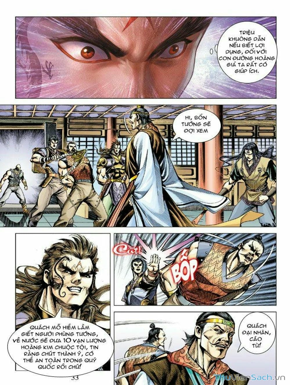 Truyện Tranh Thiên Tử Truyền Kỳ: Như Lai Thần Chưởng trang 2