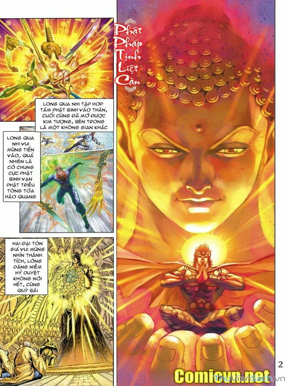 Truyện Tranh Thiên Tử Truyền Kỳ: Như Lai Thần Chưởng trang 2
