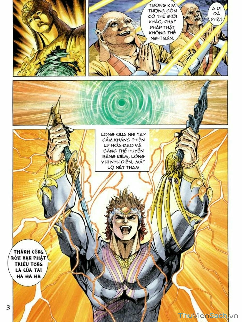 Truyện Tranh Thiên Tử Truyền Kỳ: Như Lai Thần Chưởng trang 2