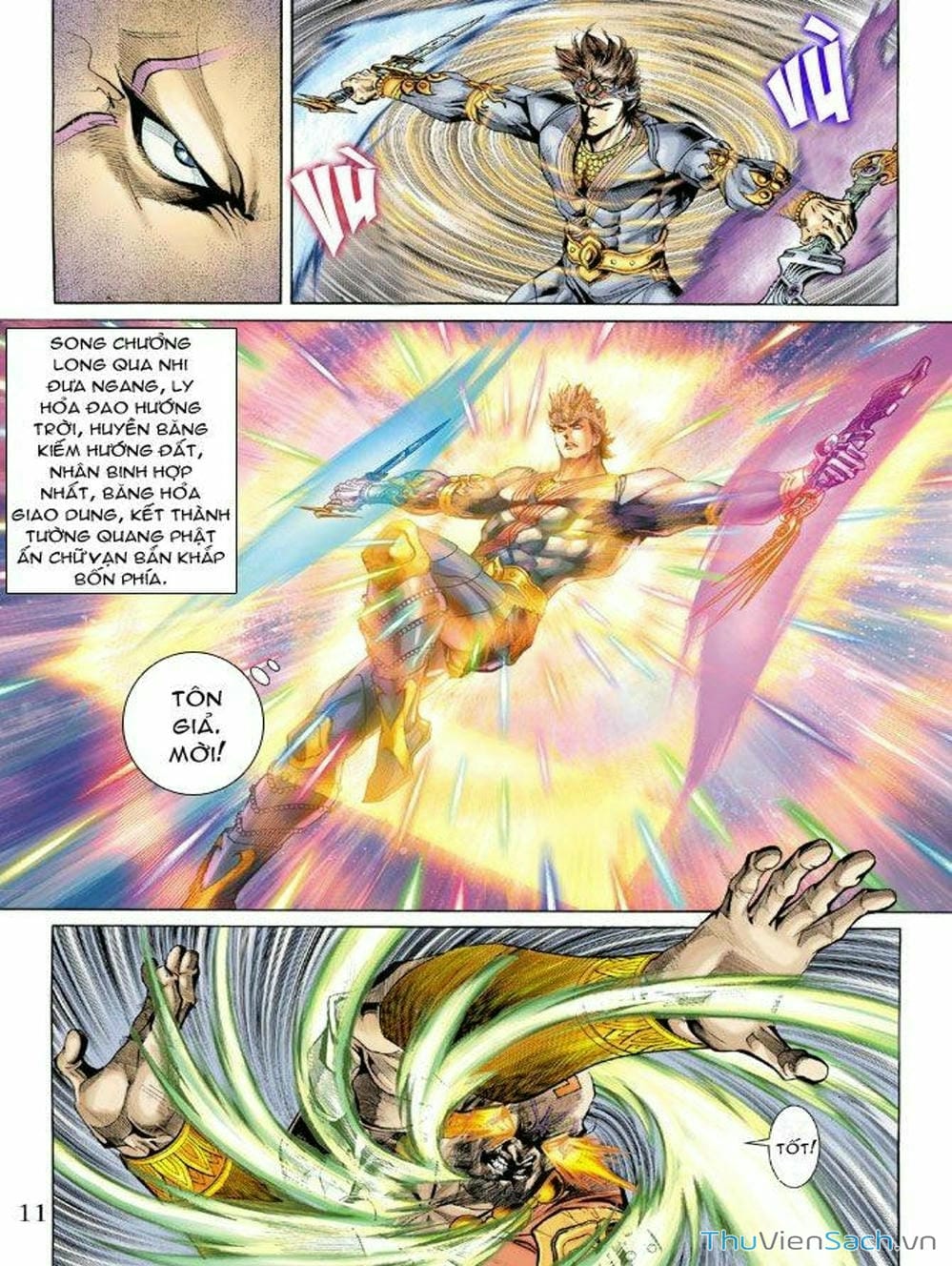 Truyện Tranh Thiên Tử Truyền Kỳ: Như Lai Thần Chưởng trang 2