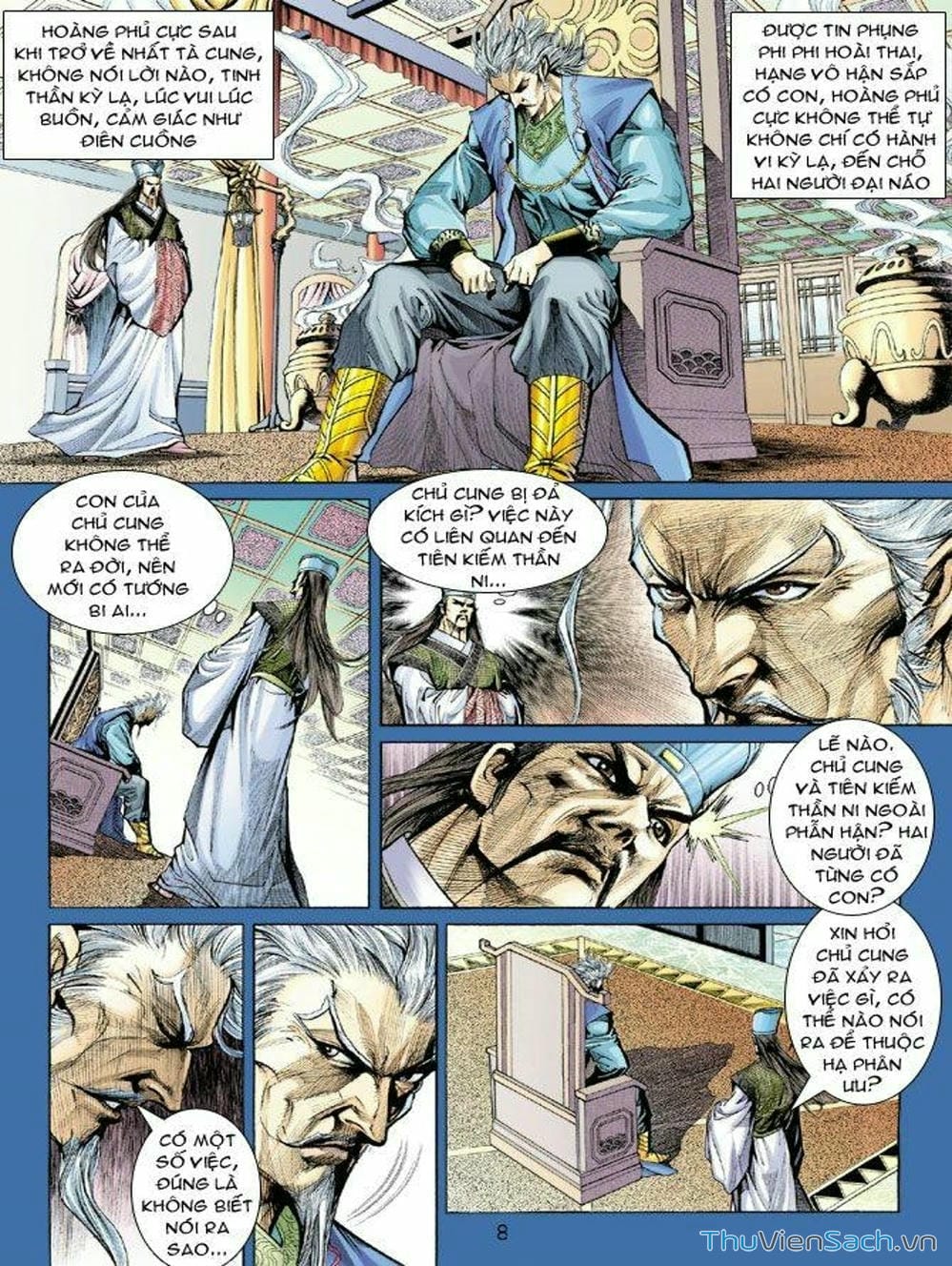 Truyện Tranh Thiên Tử Truyền Kỳ: Như Lai Thần Chưởng trang 2