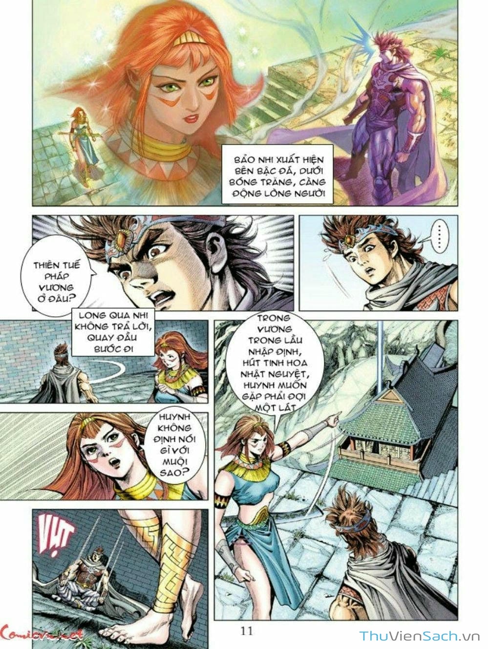 Truyện Tranh Thiên Tử Truyền Kỳ: Như Lai Thần Chưởng trang 2