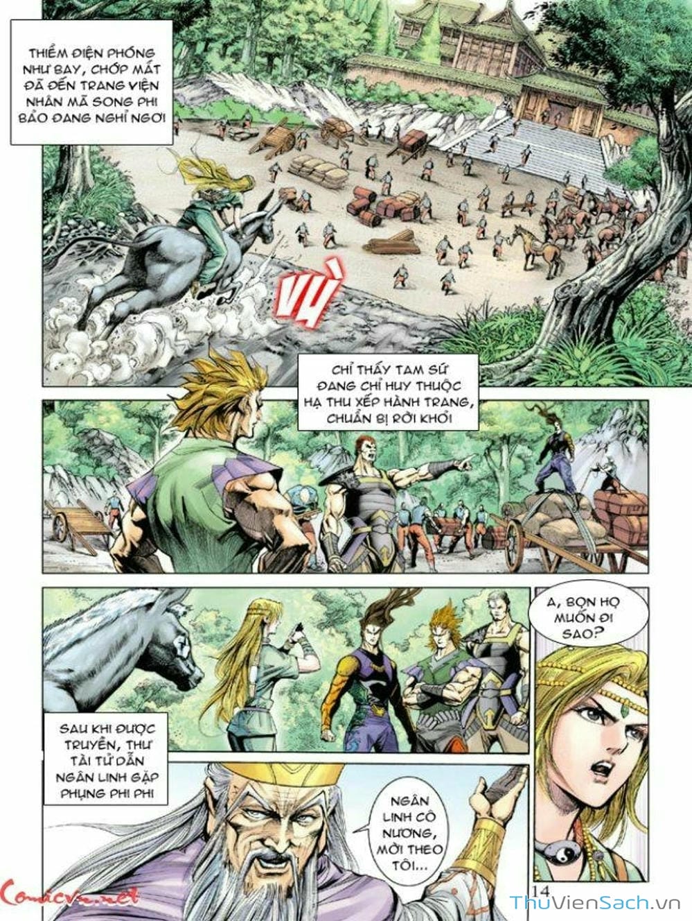 Truyện Tranh Thiên Tử Truyền Kỳ: Như Lai Thần Chưởng trang 2