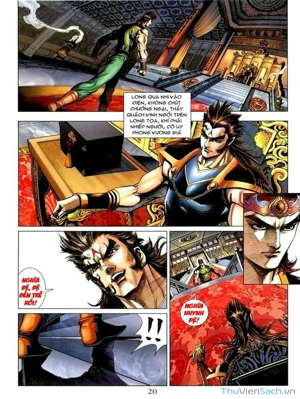 Truyện Tranh Thiên Tử Truyền Kỳ: Như Lai Thần Chưởng trang 2