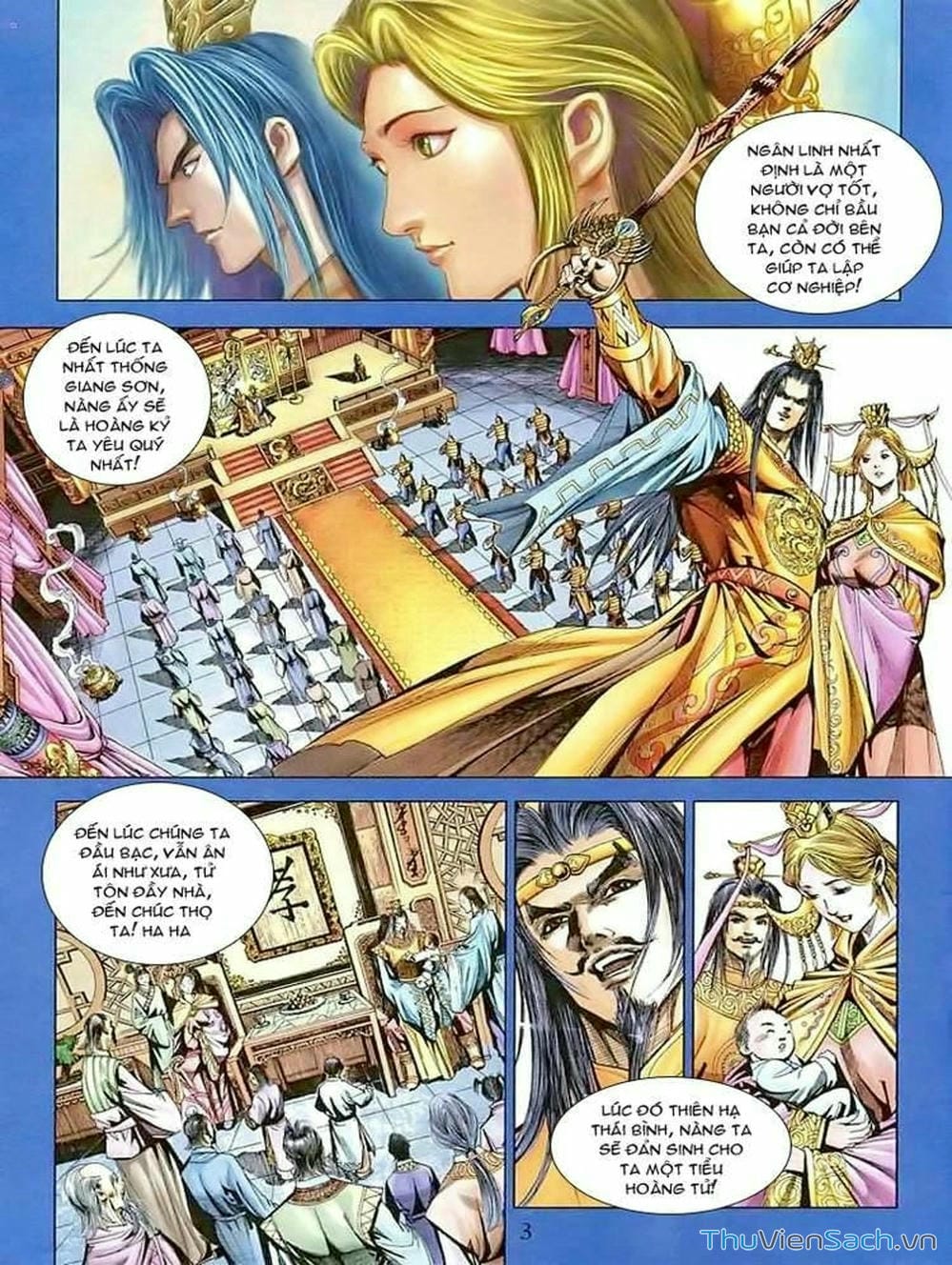 Truyện Tranh Thiên Tử Truyền Kỳ: Như Lai Thần Chưởng trang 2