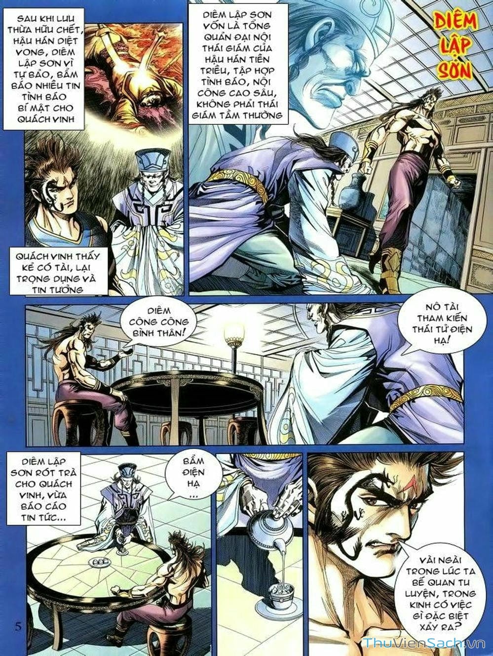 Truyện Tranh Thiên Tử Truyền Kỳ: Như Lai Thần Chưởng trang 2