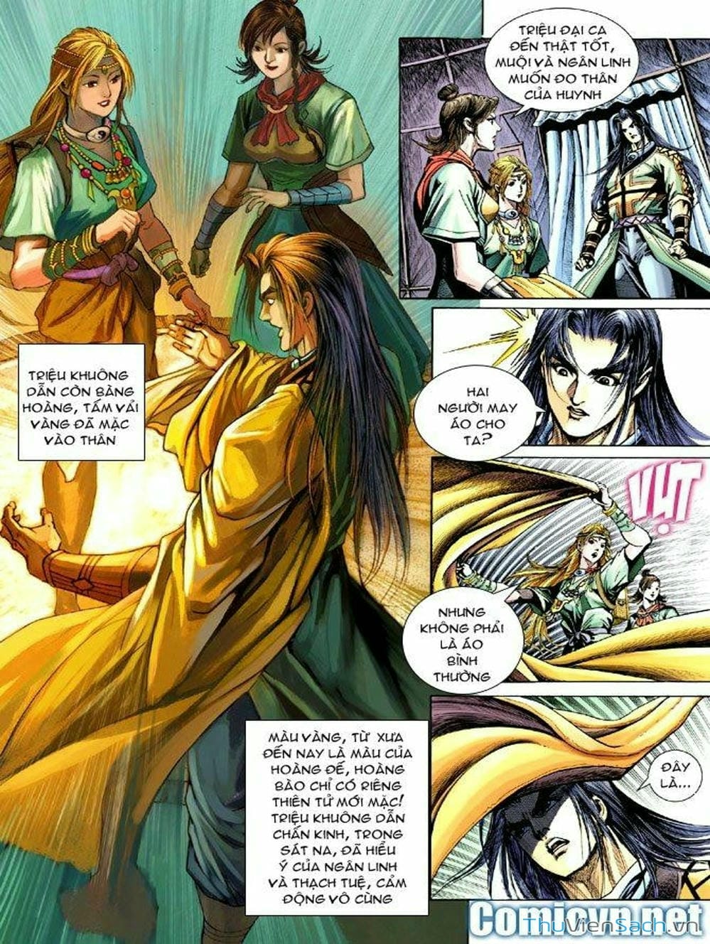 Truyện Tranh Thiên Tử Truyền Kỳ: Như Lai Thần Chưởng trang 2