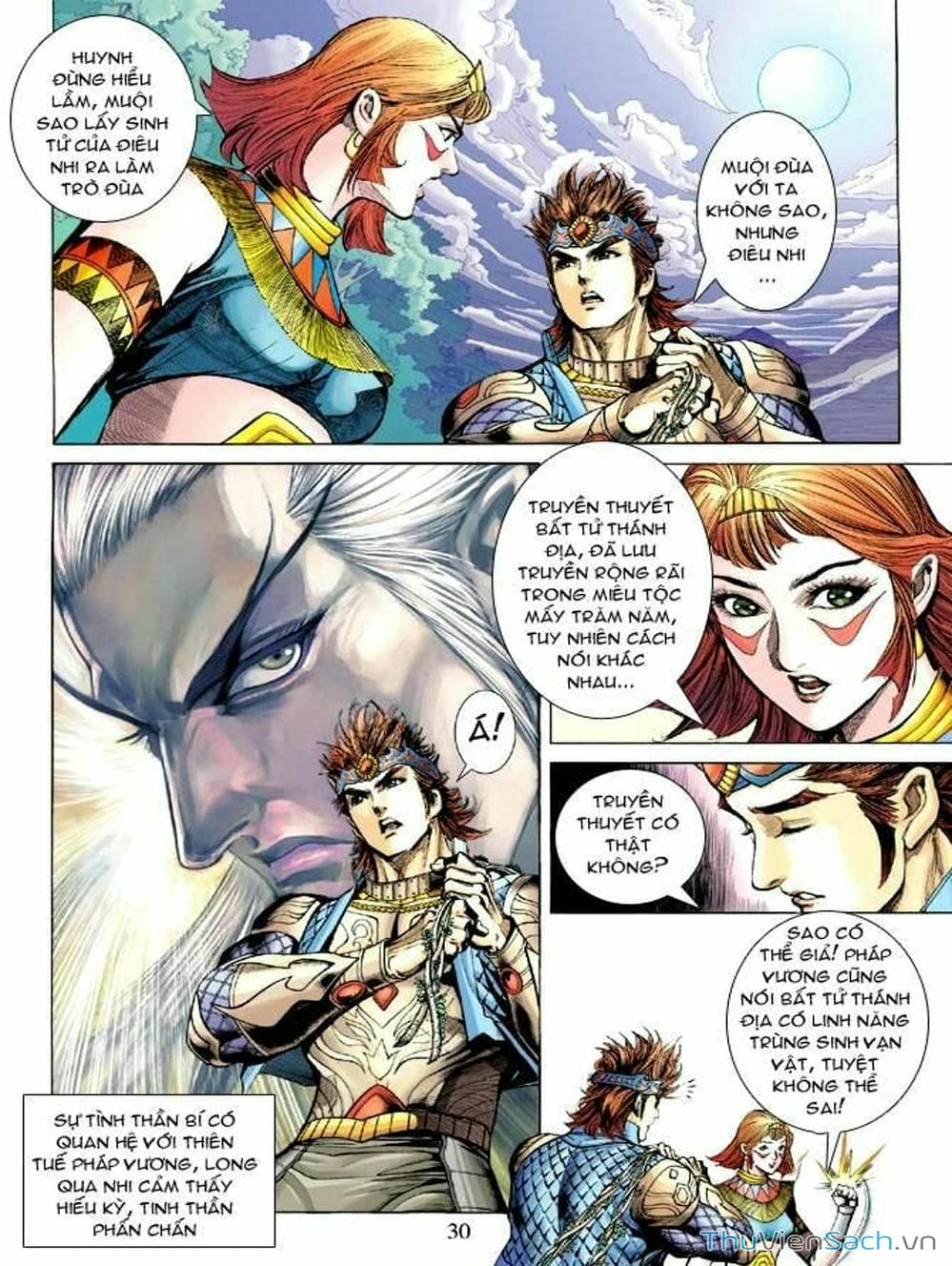 Truyện Tranh Thiên Tử Truyền Kỳ: Như Lai Thần Chưởng trang 2