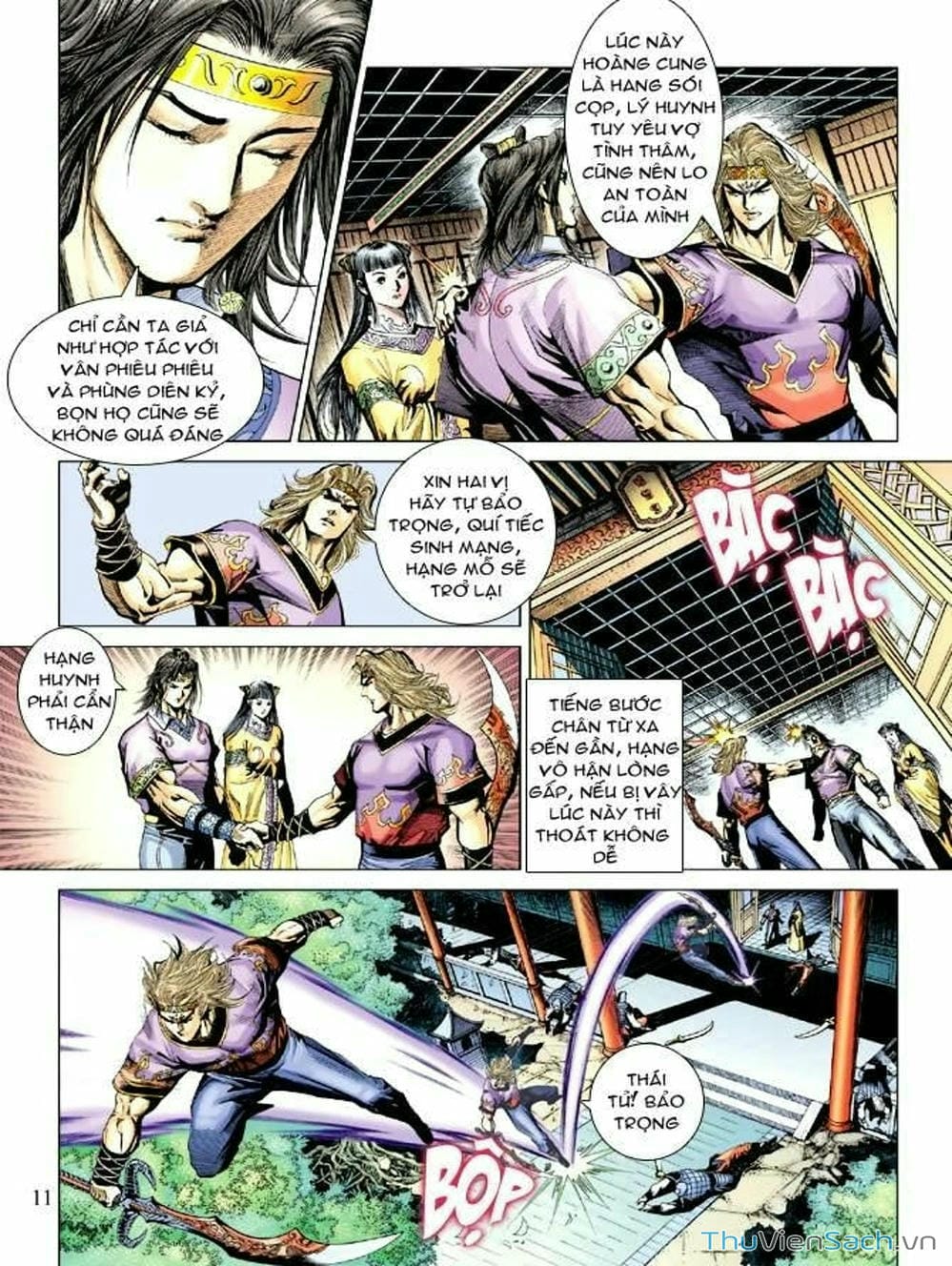 Truyện Tranh Thiên Tử Truyền Kỳ: Như Lai Thần Chưởng trang 2