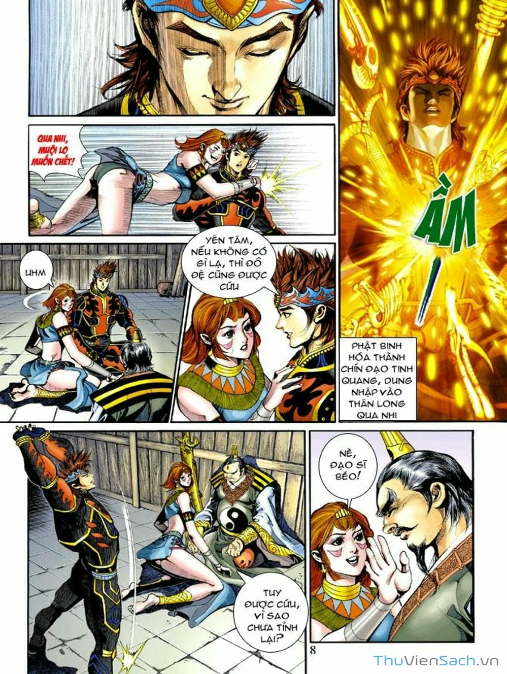 Truyện Tranh Thiên Tử Truyền Kỳ: Như Lai Thần Chưởng trang 2