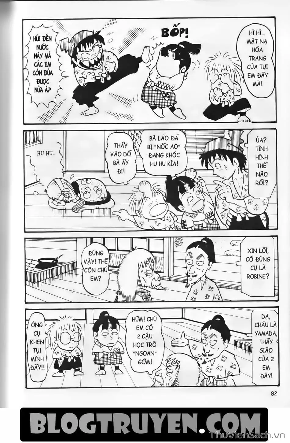 Truyện Tranh Ninja Loạn Thị trang 4