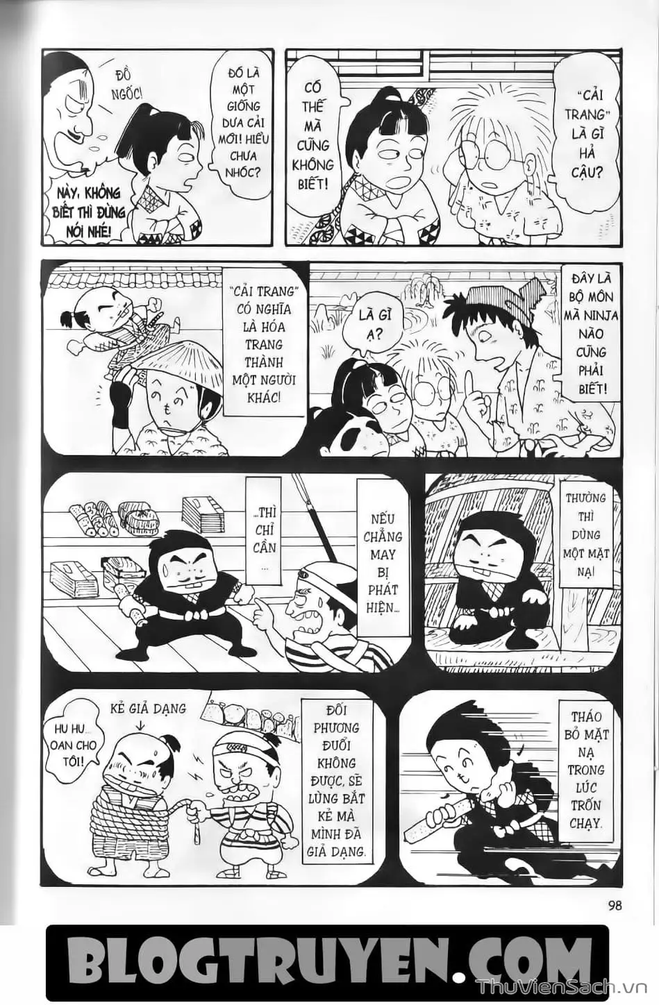 Truyện Tranh Ninja Loạn Thị trang 4