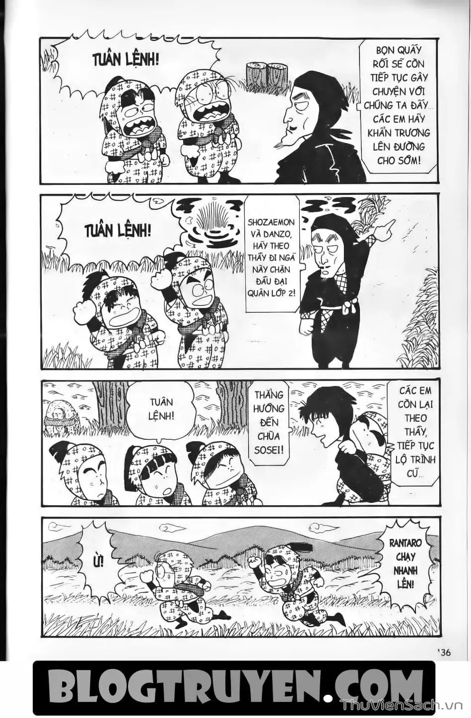 Truyện Tranh Ninja Loạn Thị trang 4