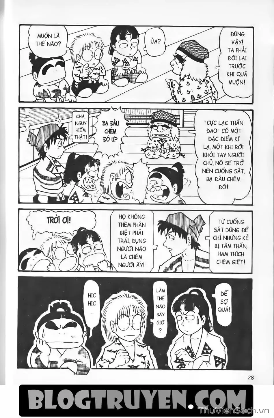 Truyện Tranh Ninja Loạn Thị trang 4