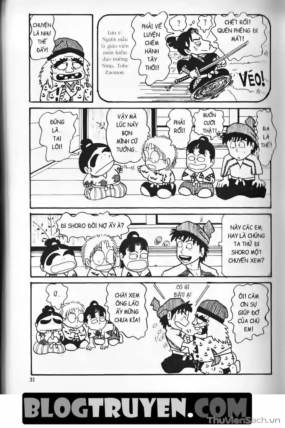 Truyện Tranh Ninja Loạn Thị trang 4