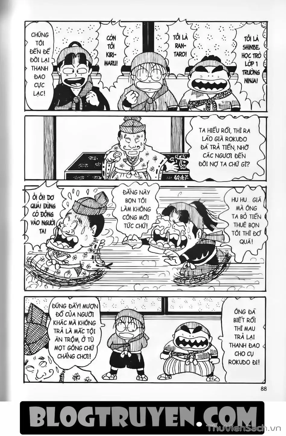 Truyện Tranh Ninja Loạn Thị trang 4