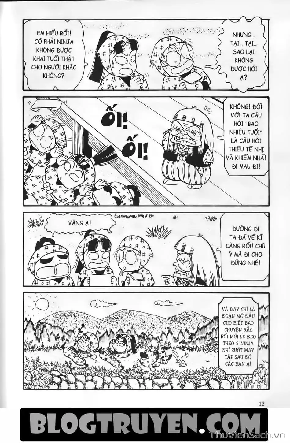 Truyện Tranh Ninja Loạn Thị trang 4