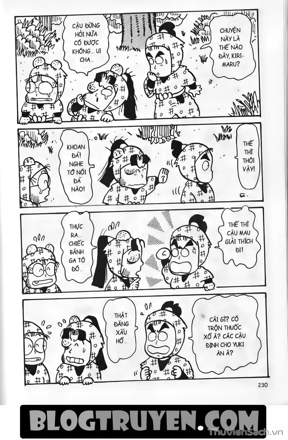 Truyện Tranh Ninja Loạn Thị trang 4